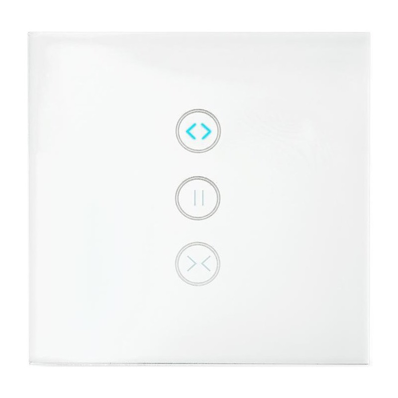 NEDIS Wi-Fi chytrý spínač/ nástěnný/ řídící jednotka záclon, rolet a žaluzií/ Android/ iOS/ Nedis® SmartLife/ bílý