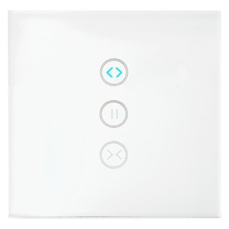 NEDIS Wi-Fi chytrý spínač/ nástěnný/ řídící jednotka záclon, rolet a žaluzií/ Android/ iOS/ Nedis® SmartLife/ bílý