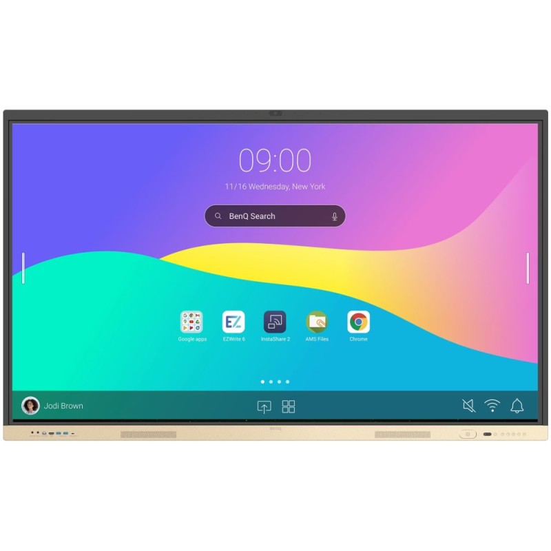 BENQ dotykový panel 98" RE9804FV/ UHD 4K/8GB I 64GB /provoz 18/7/ HDMI/DP/ USB-C/ LAN/Android 13/40 dotykových bodů