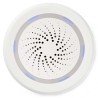 NEDIS Wi-Fi chytrá siréna/ alarm nebo vyzvánění/ hlasitost 85 dB/ micro USB/ bílá