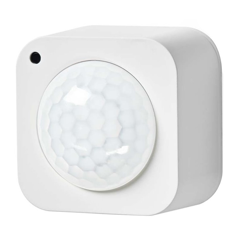 NEDIS chytrý detektor pohybu/ Zigbee 3.0/ napájení z baterie/ životnost baterie 24m/ úhel 100 °/ rozsah 7 m/ bílý