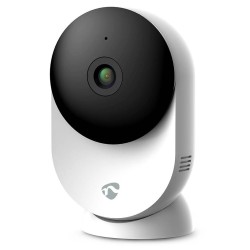 NEDIS IP kamera/ vnitřní/ Wi-Fi/ 3Mpix/ 1296p/ Onvif/ detekce pohybu/ noční vidění 10m/ bílá WIFICI12CWT