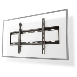 NEDIS nástěnný TV držák/ 42 - 70"/ nosnost 60 kg/ vzdálenost od stěny 29 mm/ fixní/ ocel/ černý