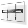 NEDIS nástěnný TV držák/ 60 - 100"/ nosnost 75 kg/ vzdálenost od stěny 30,5 mm/ fixní/ ocel/ černý
