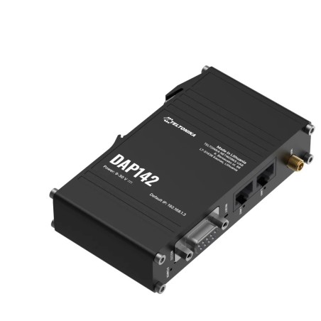 Teltonika DAP142 průmyslový bezdrátový Acces point, RS232, WiFi 4, Mesh (802.11s), 2x RJ45