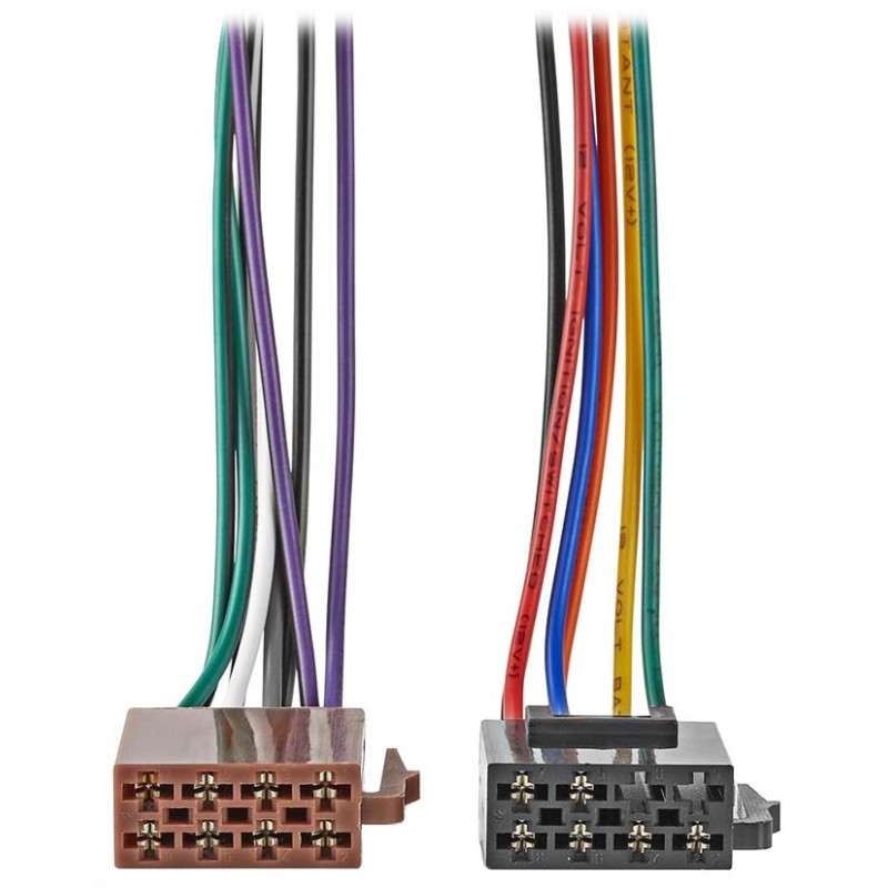 NEDIS redukční ISO kabel/ kompatibilita s ISO: standardní/ kulatý/ PVC/ Box/ 15 cm