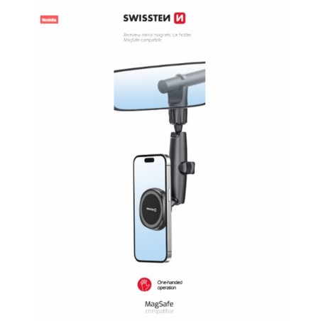 Swissten magnetický držák do auta - MIRROR