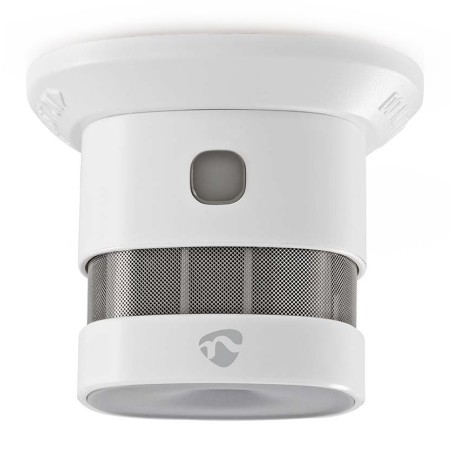 NEDIS chytrý detektor kouře/ Zigbee 3.0/ napájení z baterie/ životnost 10 let/ EN 14604/ Android & iOS/ 85 dB/ bílý