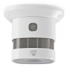 NEDIS chytrý detektor kouře/ Zigbee 3.0/ napájení z baterie/ životnost 10 let/ EN 14604/ Android & iOS/ 85 dB/ bílý