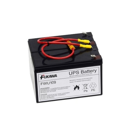 FUKAWA olověná baterie FWU109 do UPS APC/ náhradní baterie za RBC109