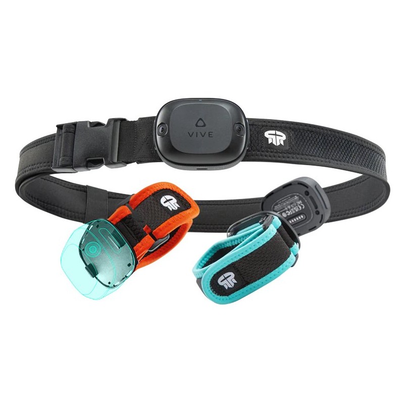 HTC VIVE Ultimate Tracker Strap, Sada popruhů, pro VIVE Ultimate Tracker, neopren, 2× popruh na končetiny, 1× pás