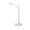 NEDIS LED lampička/ dobíjecí/ 5VDC/ dotykové funkce/ přirozená, studená, teplá bílá/ stmívatelná/ 250 lm/ bílá