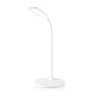 NEDIS LED lampička/ Qi nabíjení/ 15 W/ 100-240V/ přirozená, studená, teplá bílá/ stmívatelná/ 350lm/ 2700 - 6500K/ bílá