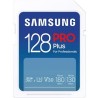 SAMSUNG PRO Plus SDXC 128GB + USB Adaptér / CL10 UHS-I U3 / V30