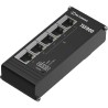 Teltonika TSF000 průmyslový switch, 5x 10/100, 4x PoE+, bez zdroje