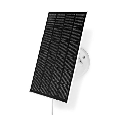 NEDIS solární panel/ 5,3 V DC/ 0,5 A A/ micro USB/ délka kabelu 3 m/ příslušenství pro WIFICBO30WT