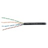UTP kabel PlanetElite, Cat6, drát, venkovní PE, černý, 305m
