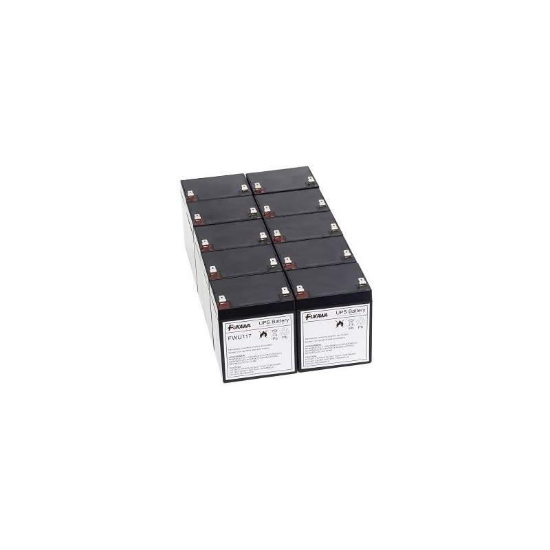 FUKAWA olověná baterie FWU117 do UPS APC/ výměnná sada za RBC117