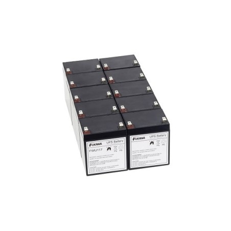 FUKAWA olověná baterie FWU117 do UPS APC/ výměnná sada za RBC117