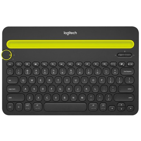 Logitech klávesnice K480/ Bezdrátová/ Bluetooth/ US (americká)/ černá