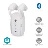 NEDIS chytrý motor (robot) závěsů/ tyčová kolejnice/ napájení z baterie/ napájení z USB/ 4000 mAh/ Bluetooth/ bílý