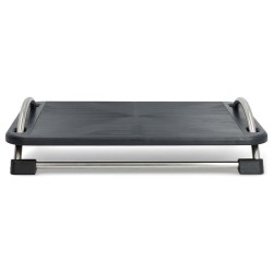 NEDIS ergonomická podnožka/ kovová/ černá