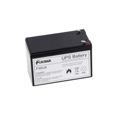 FUKAWA olověná baterie FWU4 do UPS APC/ náhradní baterie za RBC4