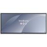 ViewSonic Flat Touch Display IFP92UW/ 92"/WUHD/128GB/8GB/450cd / Android / OPS/ HDMI/ USB-C/Subwoofer Speaker/ Black