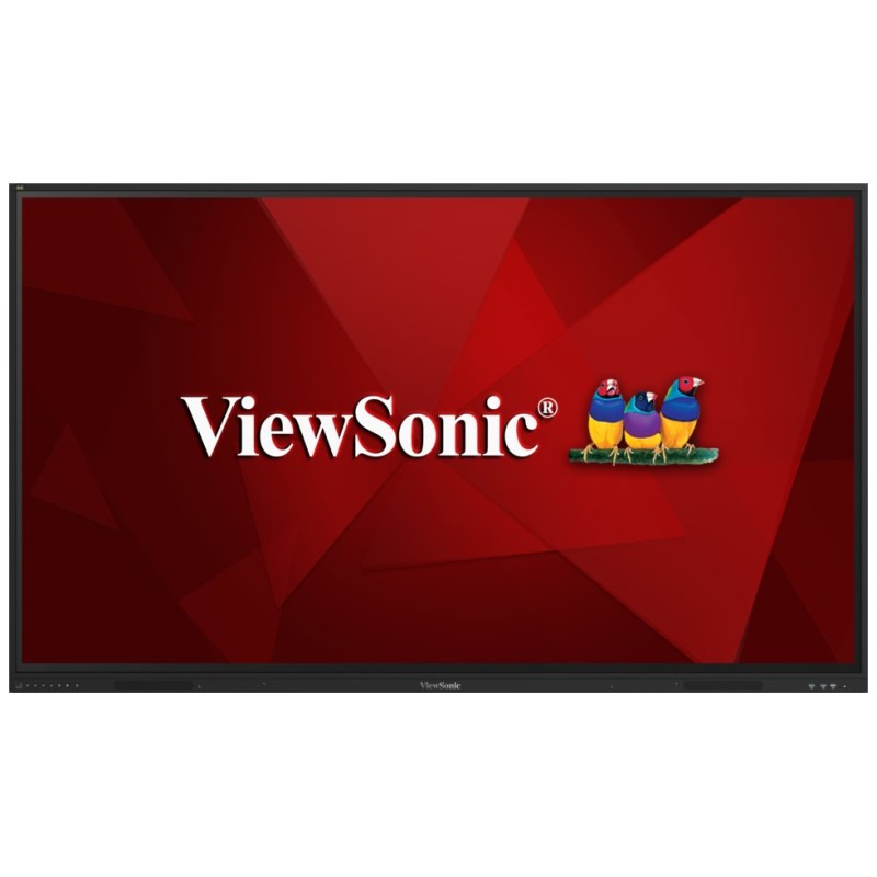ViewSonic Flat Touch Display IFP86G1/ 86"/ UHD/450nits, 4000:1/HDMI/VGA/USB-C /RJ45 x2, RS232 x1, Black