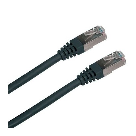 DATACOM Patch kabel FTP CAT5E 1m černý