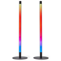 NEDIS Wi-Fi chytré světlo Mood light/ Tube/ 600 lm/ RGBIC/ teplá až studená bílá/ 2700 - 6500 K/ 36 W/ kov