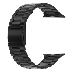 Swissten řemínek pro apple watch kovový 42 / 44 / 45 / 49 mm černý