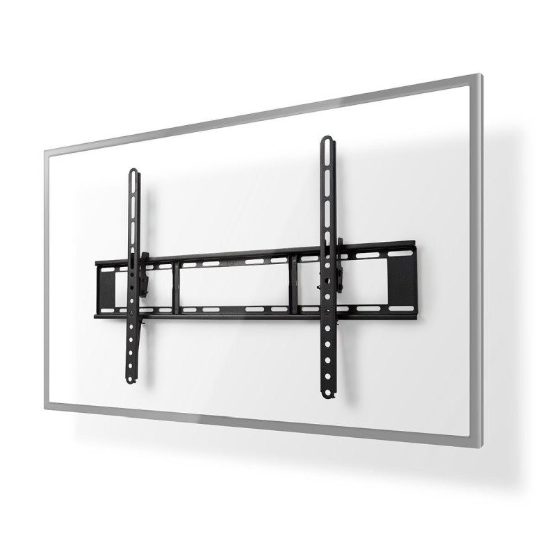 NEDIS nástěnný TV držák/ 37 - 70"/ nosnost 35 kg/ náklon 20°/ vzdálenost od stěny 38 mm/ ocel/ černý