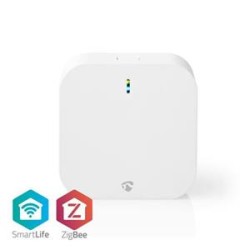 NEDIS Wi-Fi chytrá brána/ síťové napájení/ 50 zařízení/ Android & iOS/ Zigbee/ Nedis® SmartLife/ bílá
