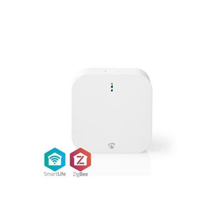NEDIS Wi-Fi chytrá brána/ síťové napájení/ 50 zařízení/ Android & iOS/ Zigbee/ Nedis® SmartLife/ bílá