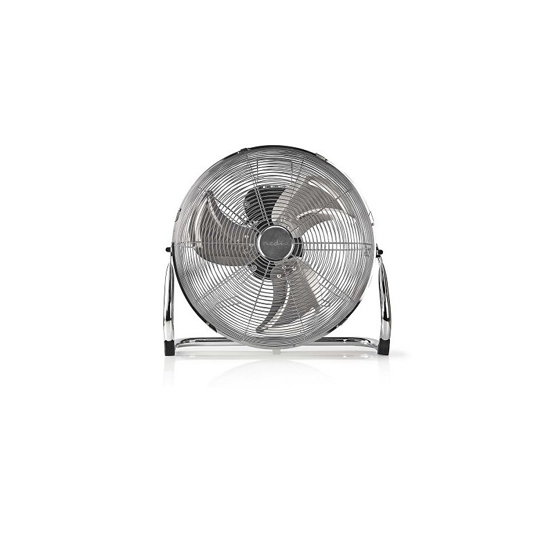 NEDIS podlahový ventilátor/ průměr 40 cm/ výkon 80 W/ 3 rychlosti/ naklápěcí/ kov