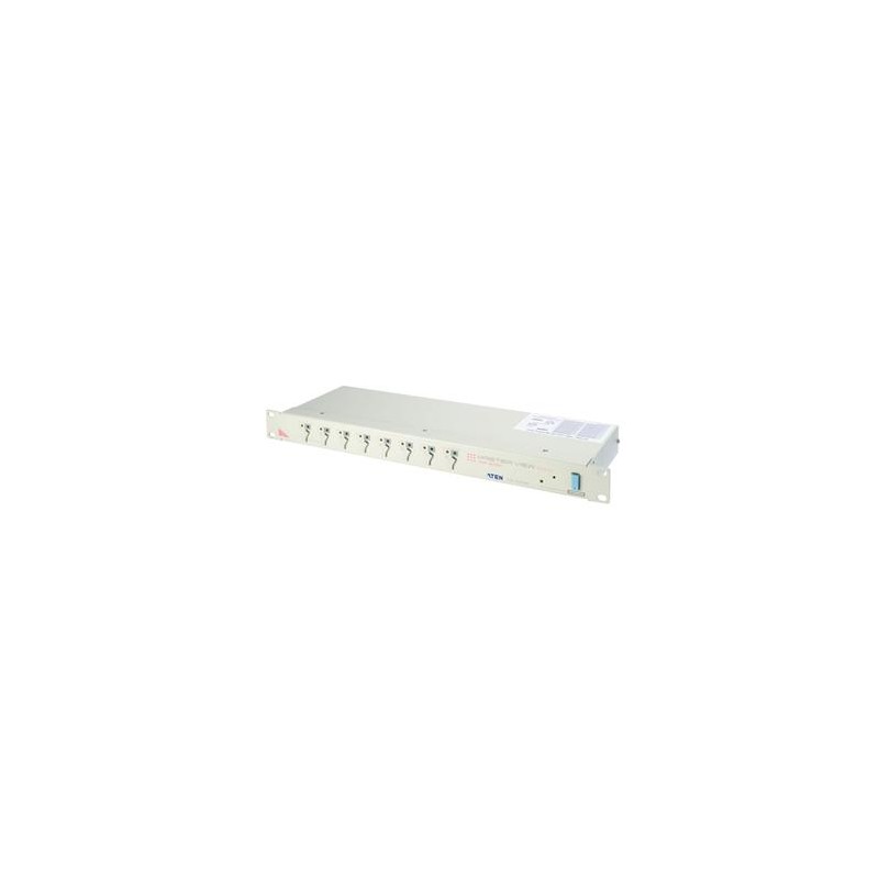 ATEN 8-port KVM AT+PS/2, audio, OSD, rack 19"