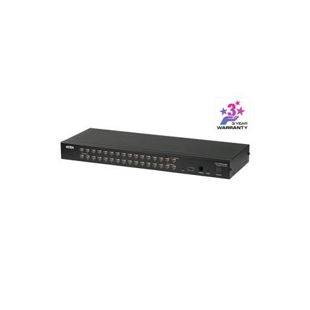 ATEN 32-port Cat5 KVM PS/2+USB, OSD, rack, SUN KH-1532A
