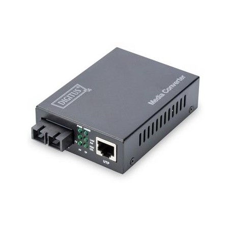 DIGITUS Gigabit Media Converter, RJ45 / SC DN-82121-1