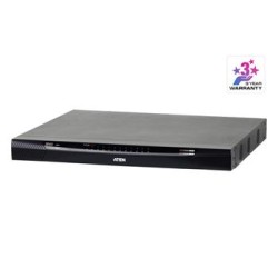ATEN 24-port Cat5 KVM PS/2+USB, OSD, rack 19" 1 local / 2 remote už. KN2124V