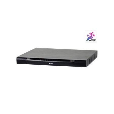 ATEN 24-port Cat5 KVM PS/2+USB, OSD, rack 19" 1 local / 2 remote už. KN2124V