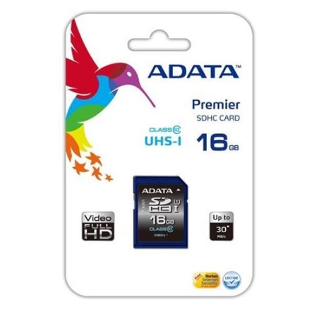 A-DATA 16GB SDHC UHS-1 paměťová karta Class 10