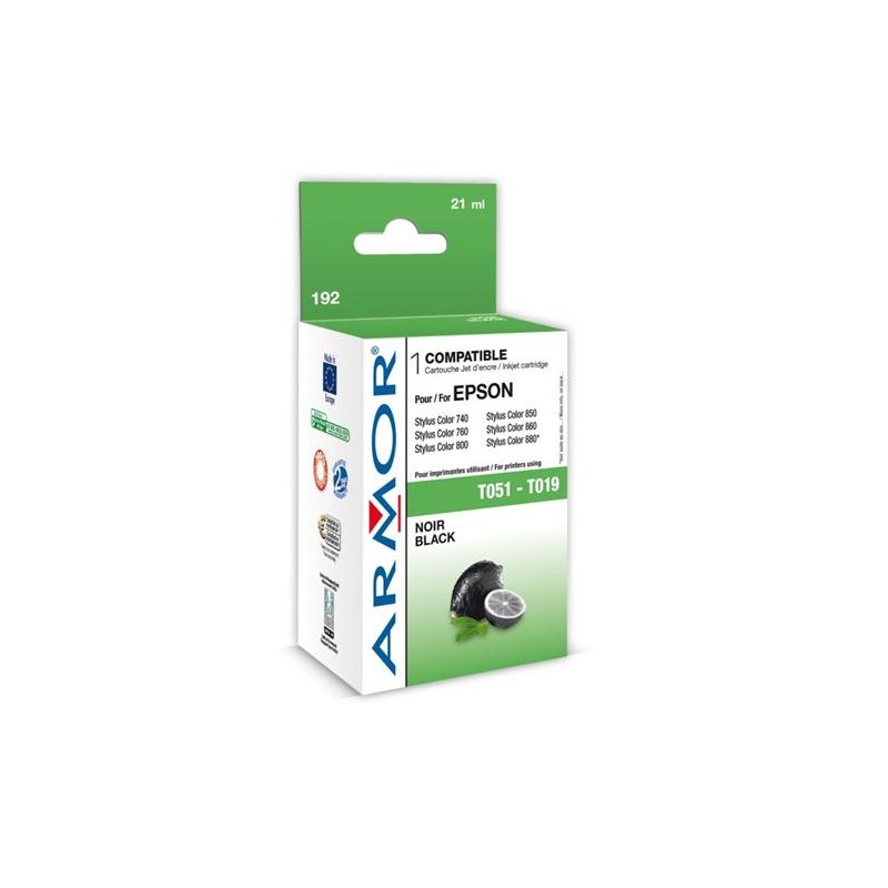 ARMOR ink-jet pro Epson Stylus Color740 černá,komp.T051/T019 21,5 ml