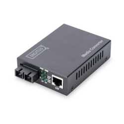 DIGITUS 10/100Base-TX to 100Base-FX Multimode Dual Fiber SC connector 2km