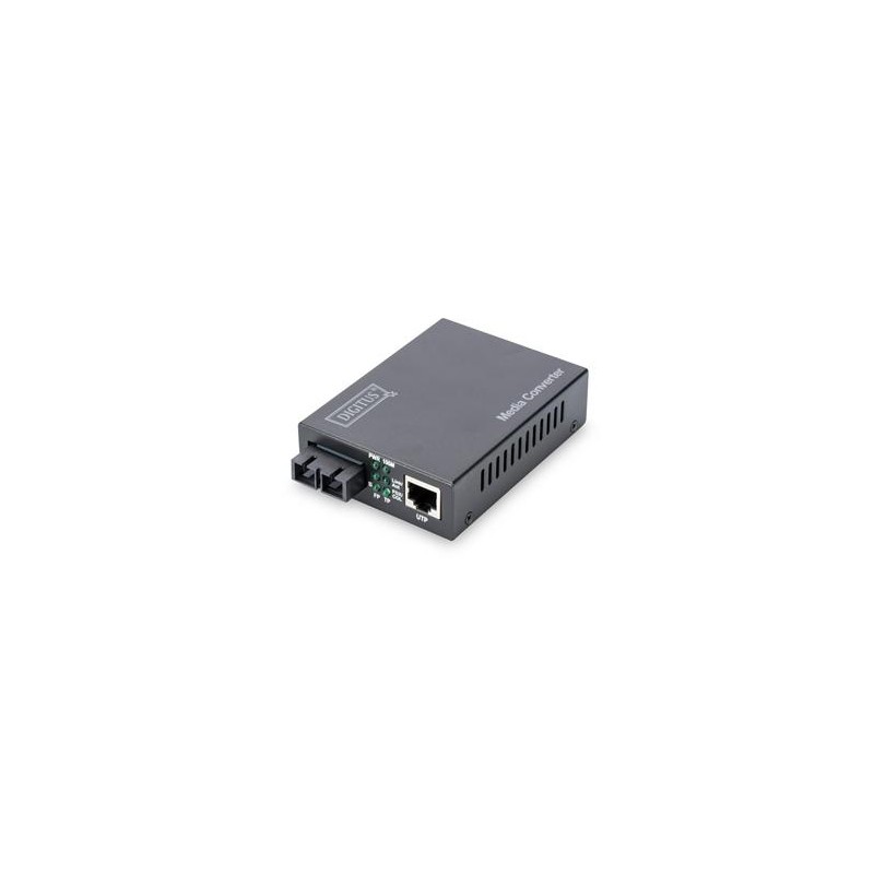 DIGITUS 10/100Base-TX to 100Base-FX Multimode Dual Fiber SC connector 2km