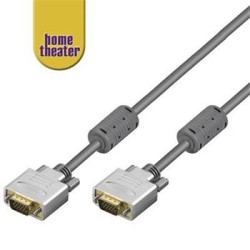 Home Theater HQ kabel VGA/SVGA MD15HD-MD15HD s ferrity, 1,8m