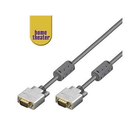 Home Theater HQ kabel VGA/SVGA MD15HD-MD15HD s ferrity, 1,8m