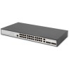 DIGITUS Gigabit Ethernet Web Smart 24 port Switch, 2 SFP porty