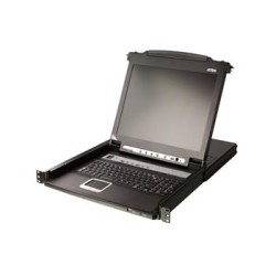 ATEN 16-Port KVM PS/2+USB, OSD, rack, 17" Slideaway LCD