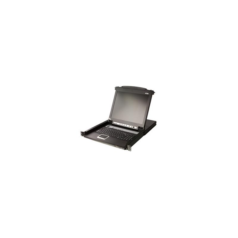 ATEN 16-Port KVM PS/2+USB, OSD, rack, 17" Slideaway LCD